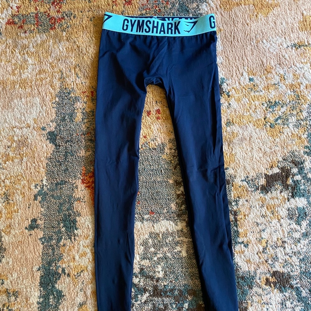 Gymshark Fit Leggings Sapphire Blue/Marine Blue S